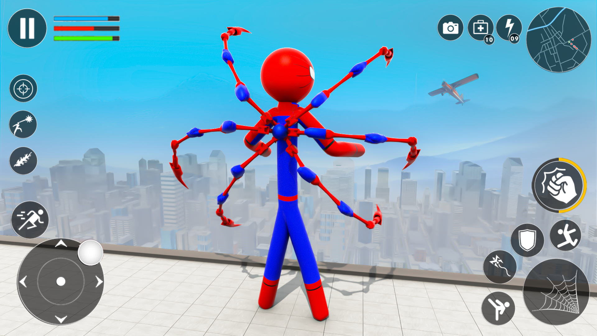 Spider Hero Man Game-Superhero Capture d'écran 0