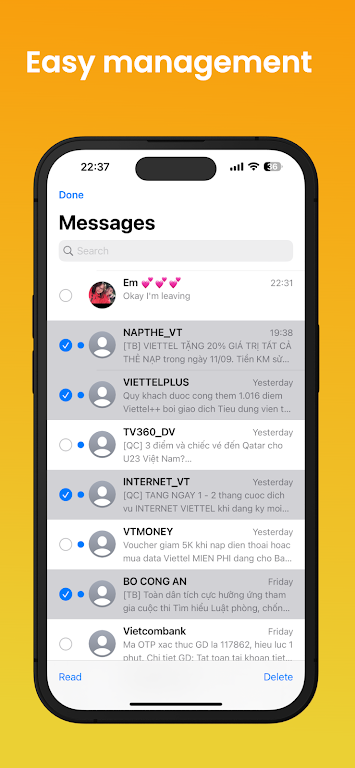 Messages iOS 17 Ảnh chụp màn hình 2