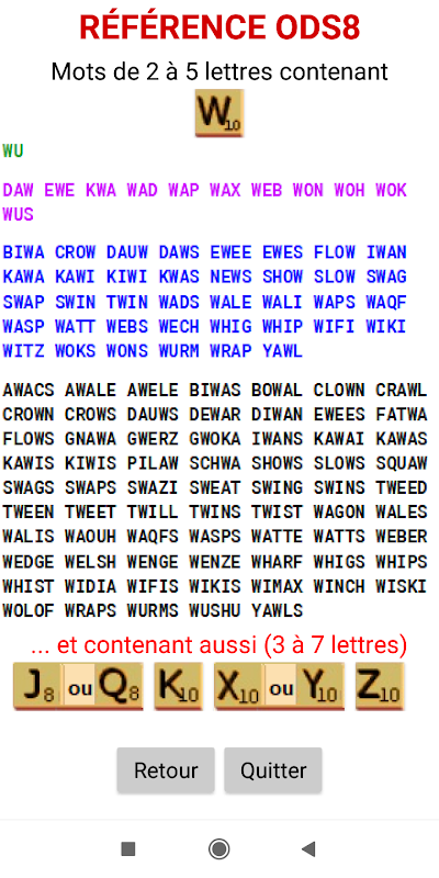 Scrabble - Lettres Chères Ảnh chụp màn hình 2