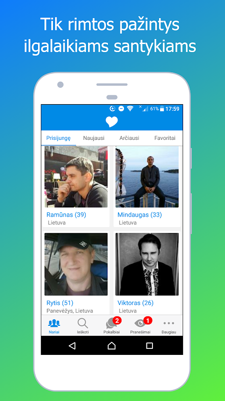 antrapuse.lt - Rimtos Pažintys 스크린샷 0