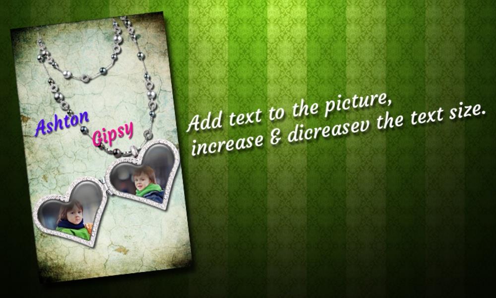 Locket Photo Frames Captura de pantalla 1