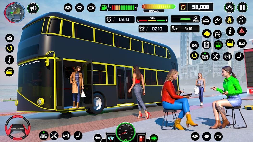 Coach Bus Simulator Games Mod स्क्रीनशॉट 0