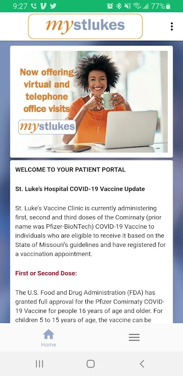 mystlukes Patient Portal स्क्रीनशॉट 2