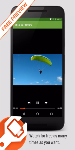 MP4Fix Video Repair Tool Captura de pantalla 1