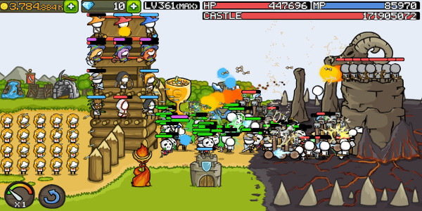 Grow Castle - Tower Defense Скриншот 0