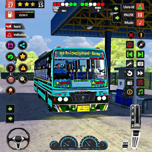 Real Bus Simulator Bus Game 3D Скриншот 0