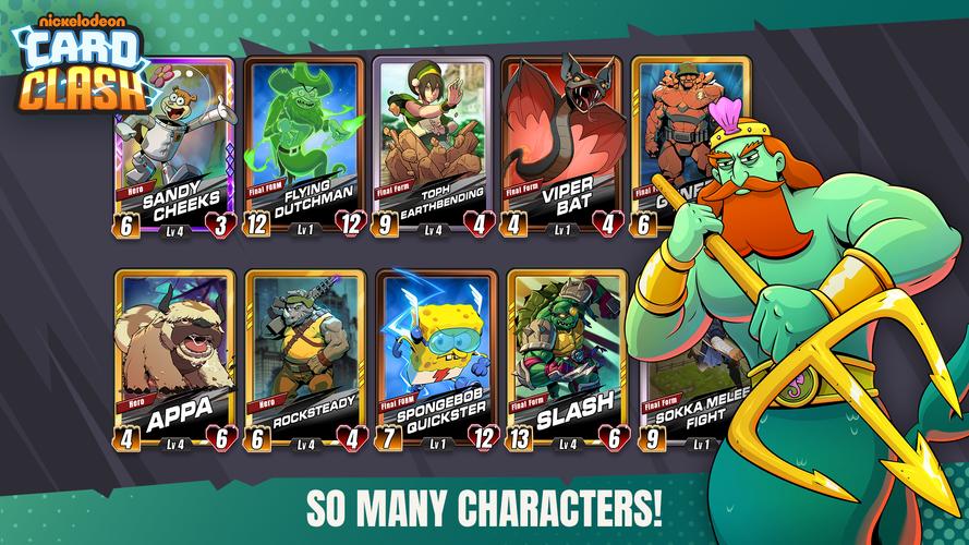 Nickelodeon Card Clash Tangkapan skrin 1