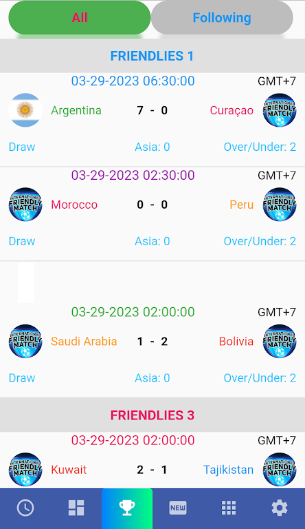 Friendly Matches 2024 Скриншот 1