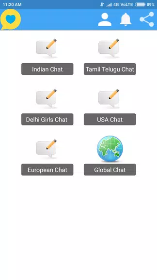 Schermata Indian Girls Chat 2