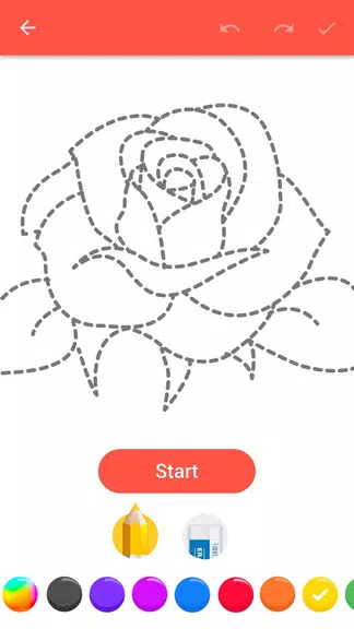 How To Draw Flowers スクリーンショット 0