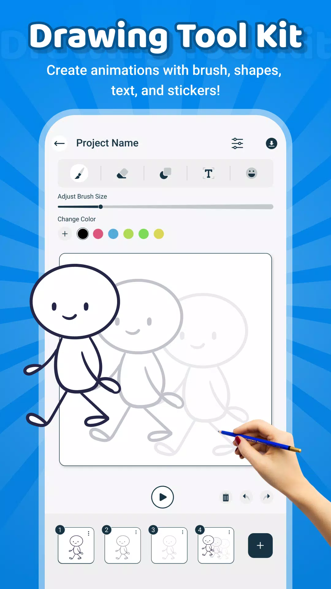 Flipbook: Draw Animation Maker Скриншот 1