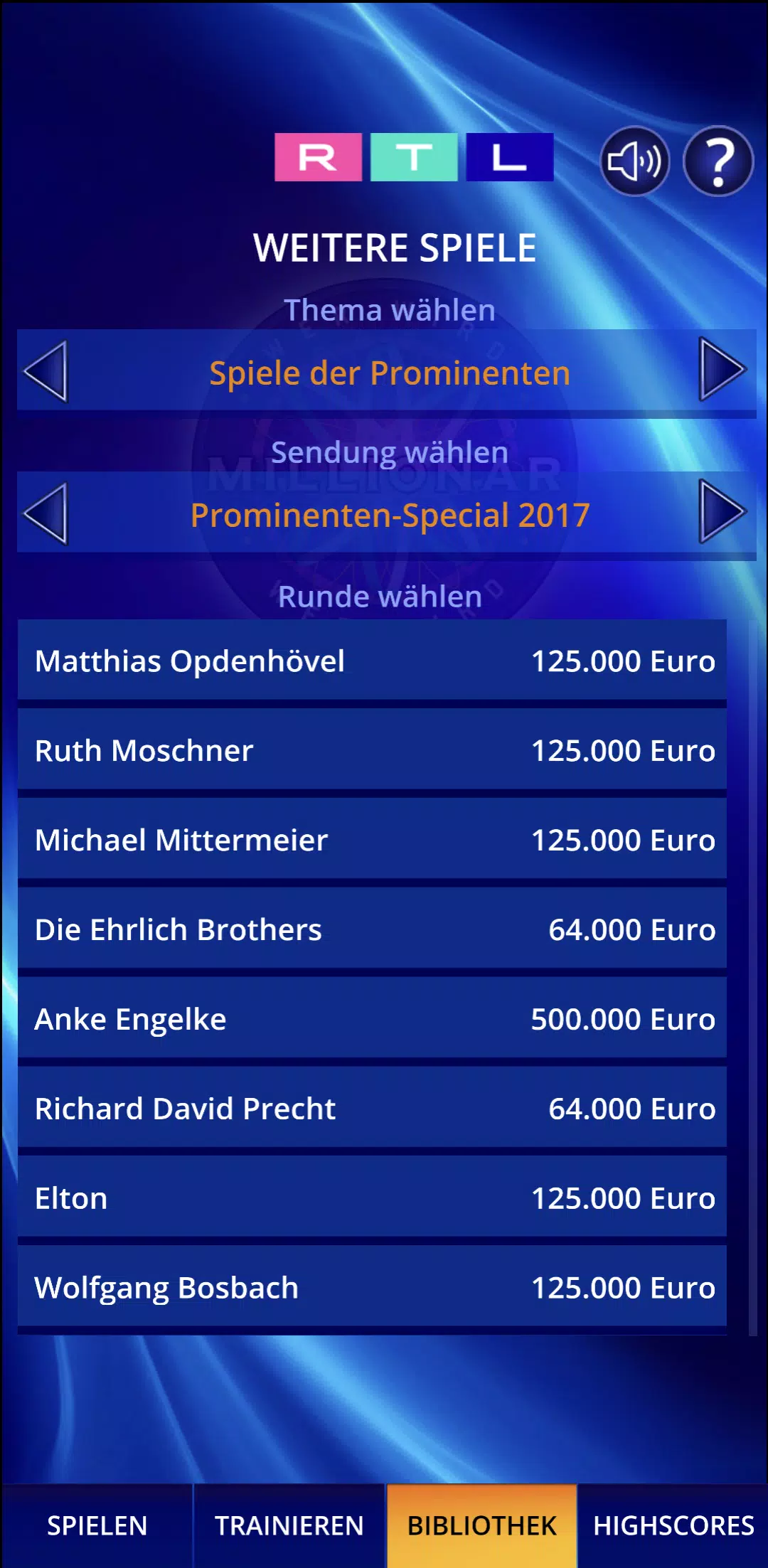 Wer wird Millionär? Training應用截圖第2張