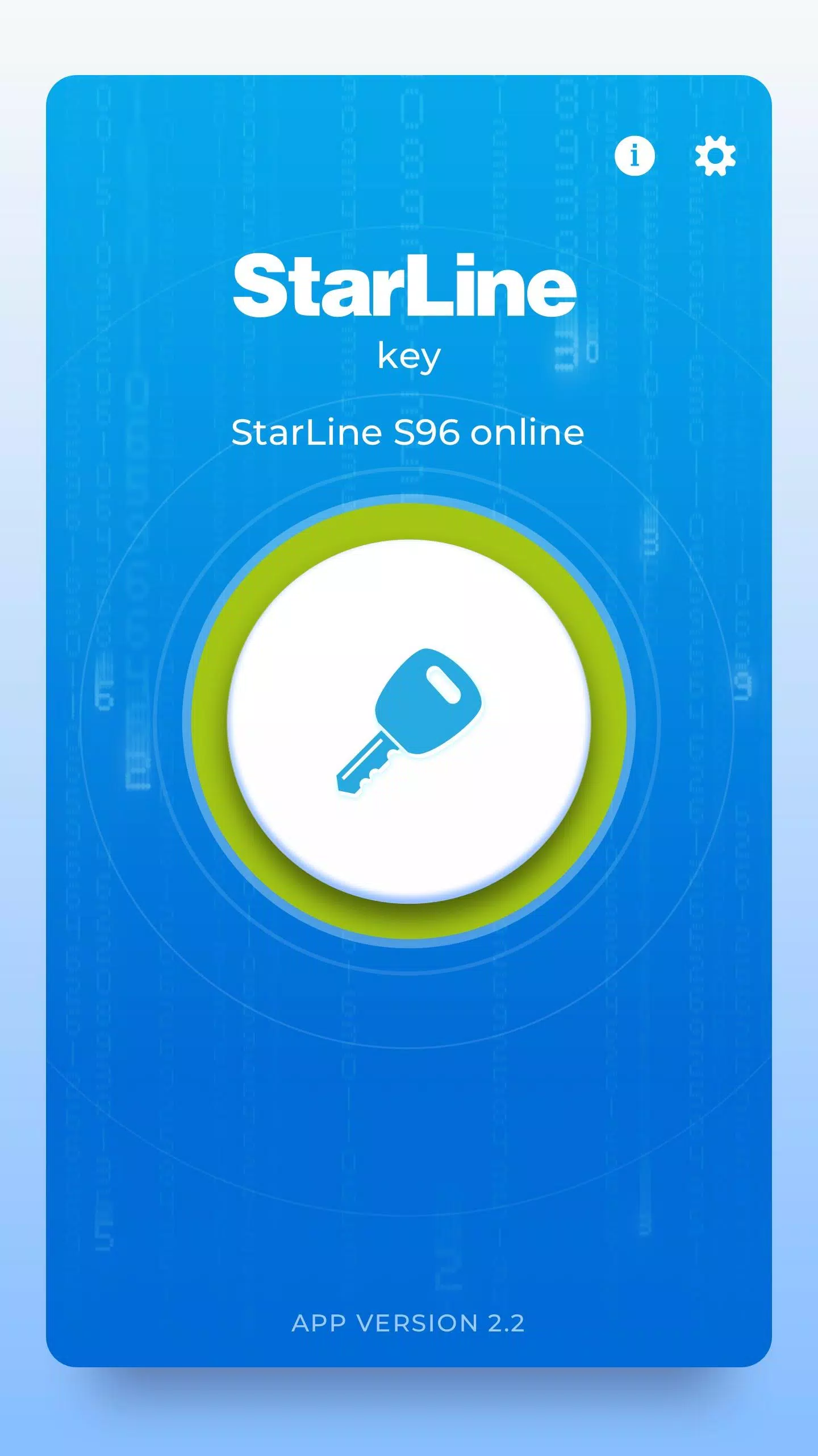 Schermata StarLine Key 3