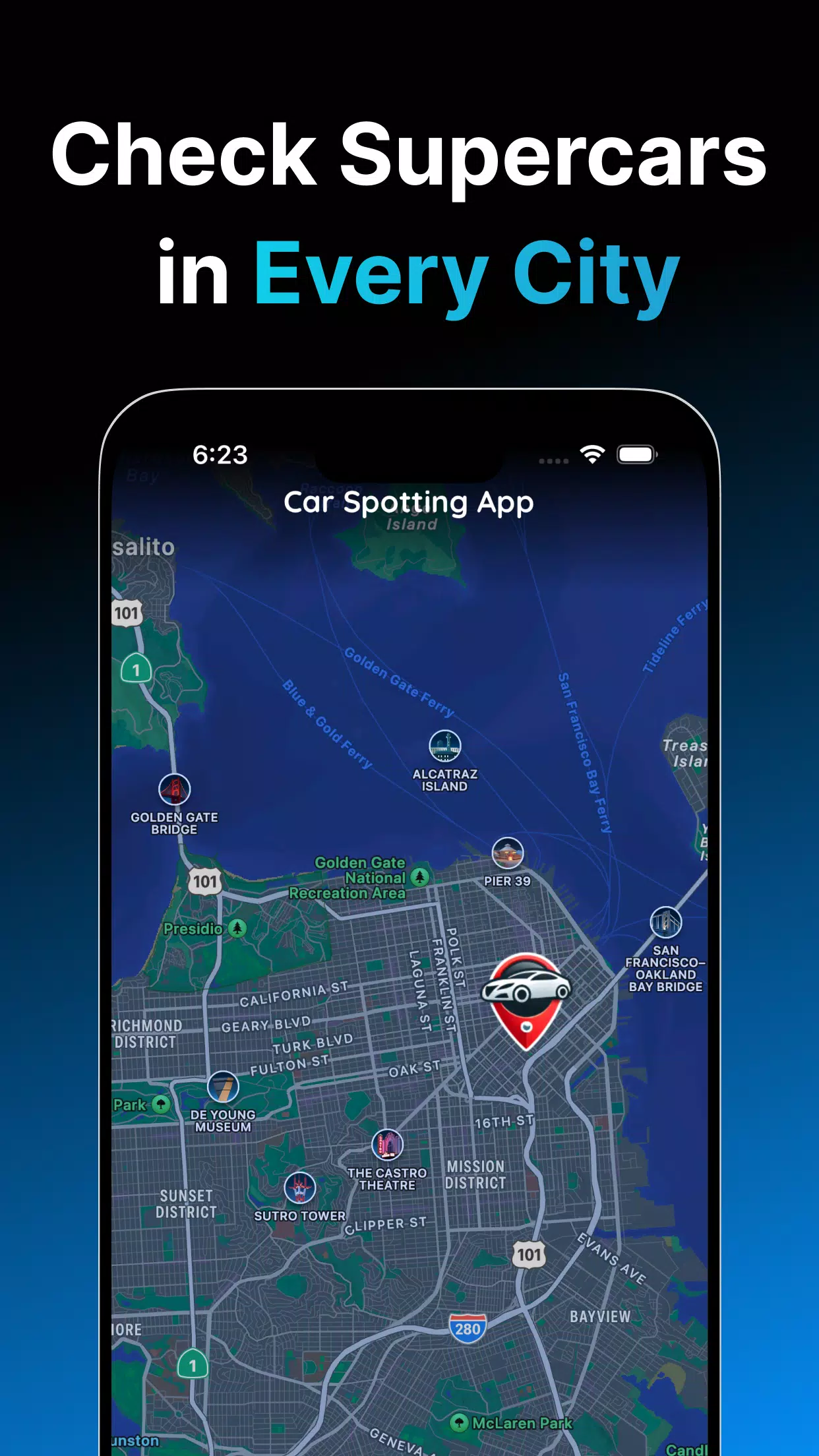 Car Spotting App Schermafbeelding 1