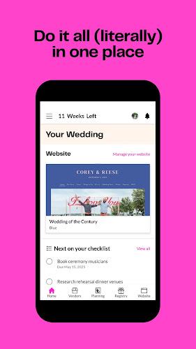 The Knot Wedding Planner Capture d'écran 1