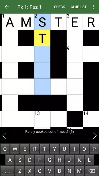 Cryptic Crossword Lite Скриншот 3