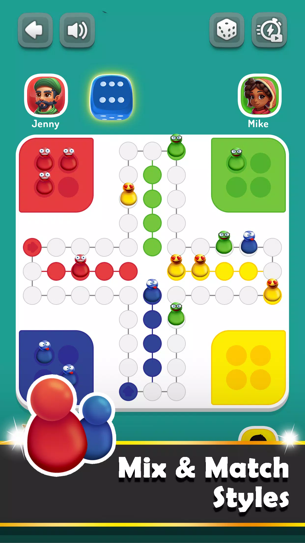 Ludo Trouble Tangkapan skrin 3