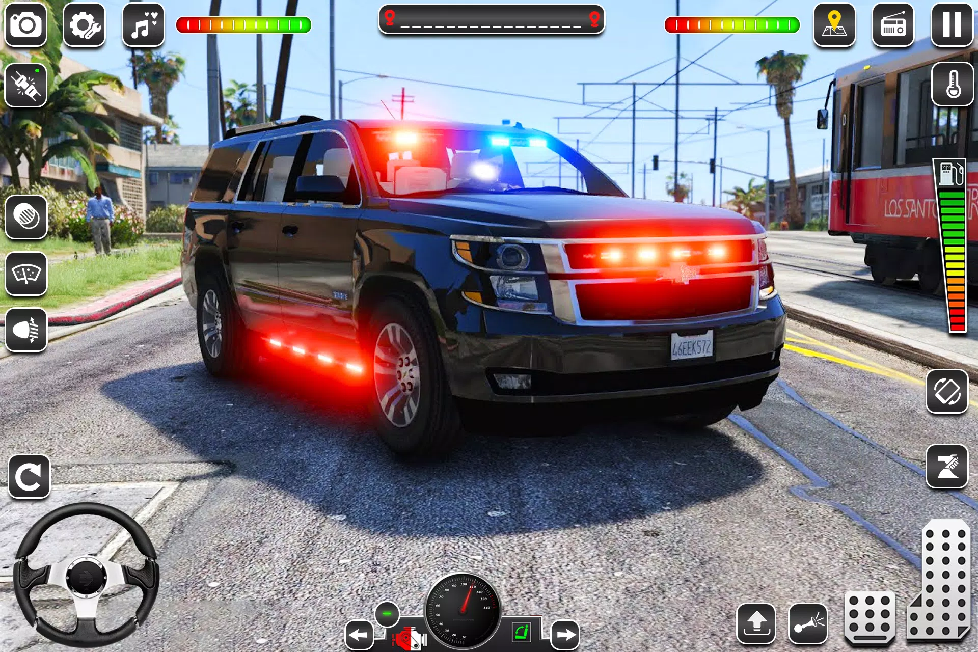 US Police Car Chase Game 3D स्क्रीनशॉट 3