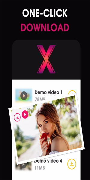 X Sexy Video Downloader स्क्रीनशॉट 0