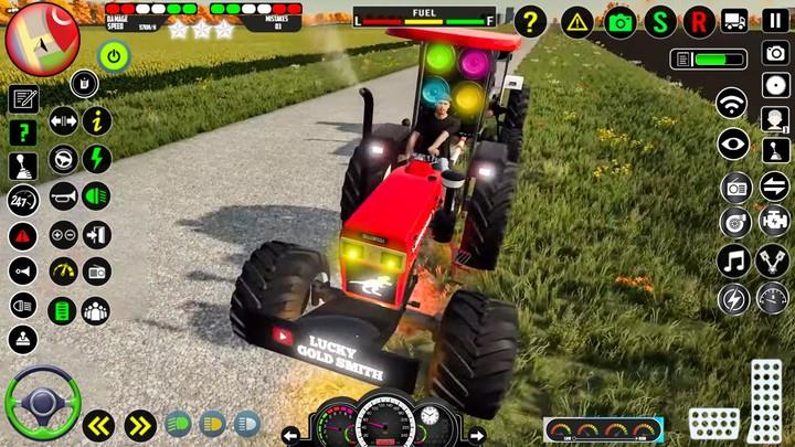 Real Farm Indian Tractor Game應用截圖第1張