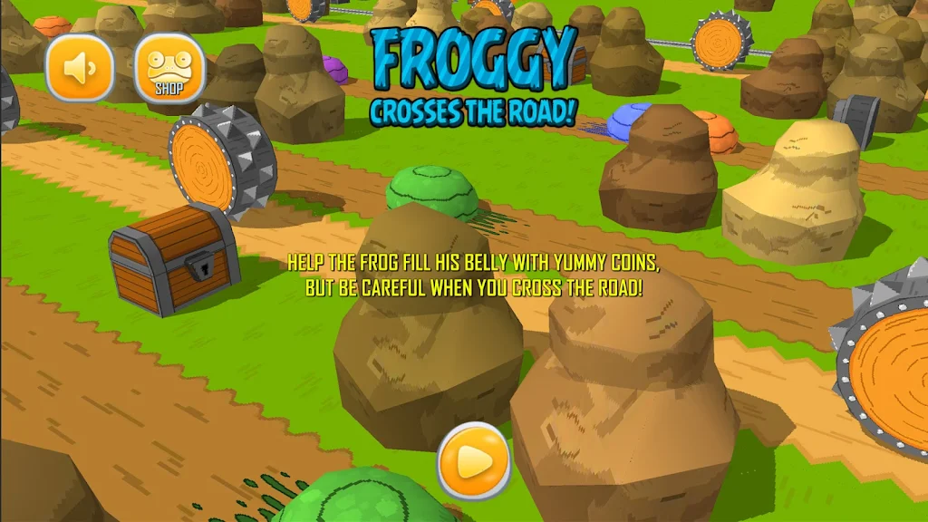 Jumppy Frog Cross Forest應用截圖第0張