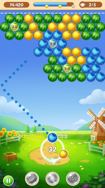 Bubble Shooter Splash Скриншот 1