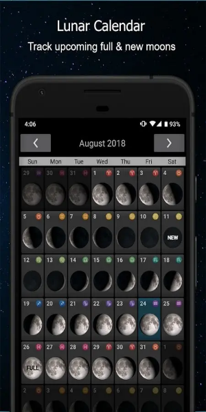 Phases of the Moon Pro ภาพหน้าจอ 2