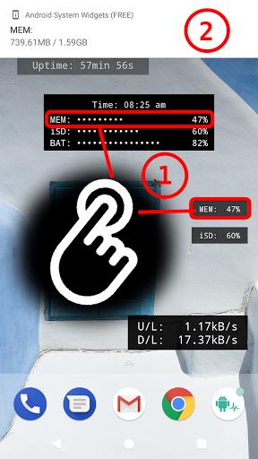 Android System Widgets Ekran Görüntüsü 1