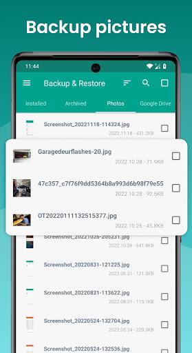 Backup and Restore - APP Ảnh chụp màn hình 2