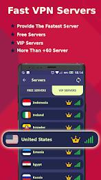 USA VPN -Safe Secure VPN Proxy स्क्रीनशॉट 1