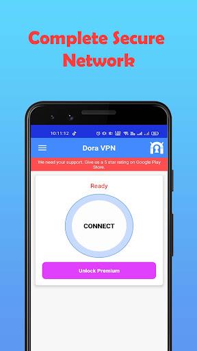 Dora VPN - Secure VPN Proxy Ekran Görüntüsü 0