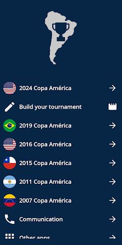 Copa América Calculator Tangkapan skrin 0