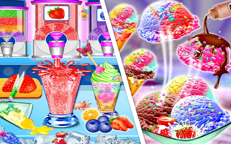 Rainbow Ice Cream Party 스크린샷 2