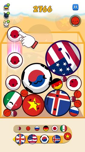 Country Ball: Mix Ball Drop 스크린샷 0