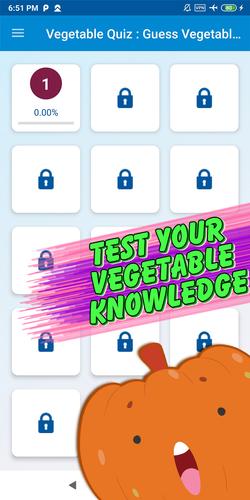 Guess the vegetable game 스크린샷 1