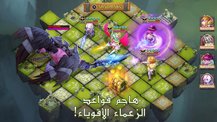 Castle Clash: حاكم العالم Ảnh chụp màn hình 2