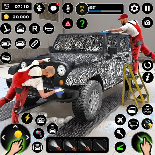 Car Wash Games - Car Games 3D 스크린샷 0