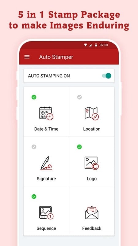 Auto Stamper ภาพหน้าจอ 2