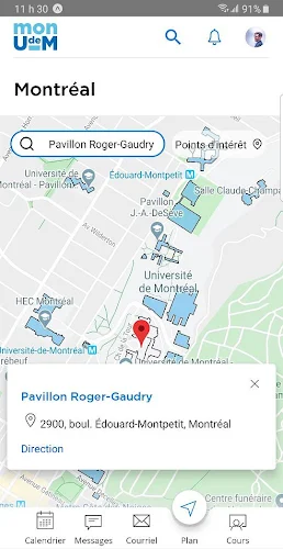 Schermata Mon UdeM 1