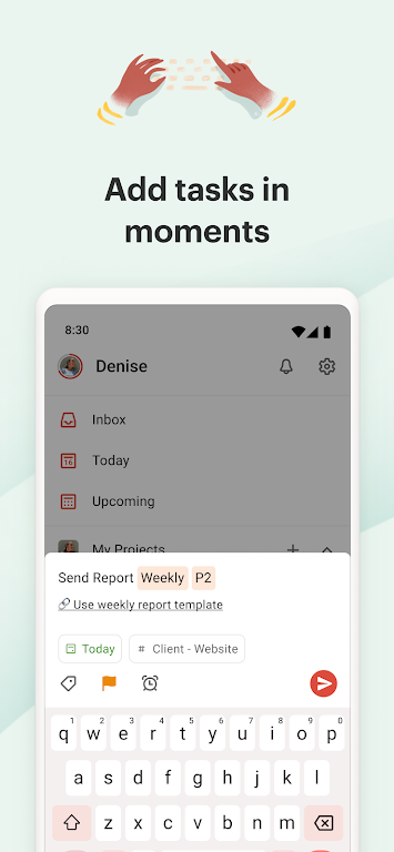 Todoist Ekran Görüntüsü 3