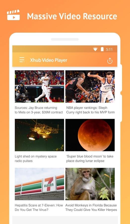 Xhub Video Player スクリーンショット 2