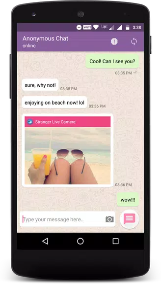 Anonymous Chat & Date for Stranger ภาพหน้าจอ 2