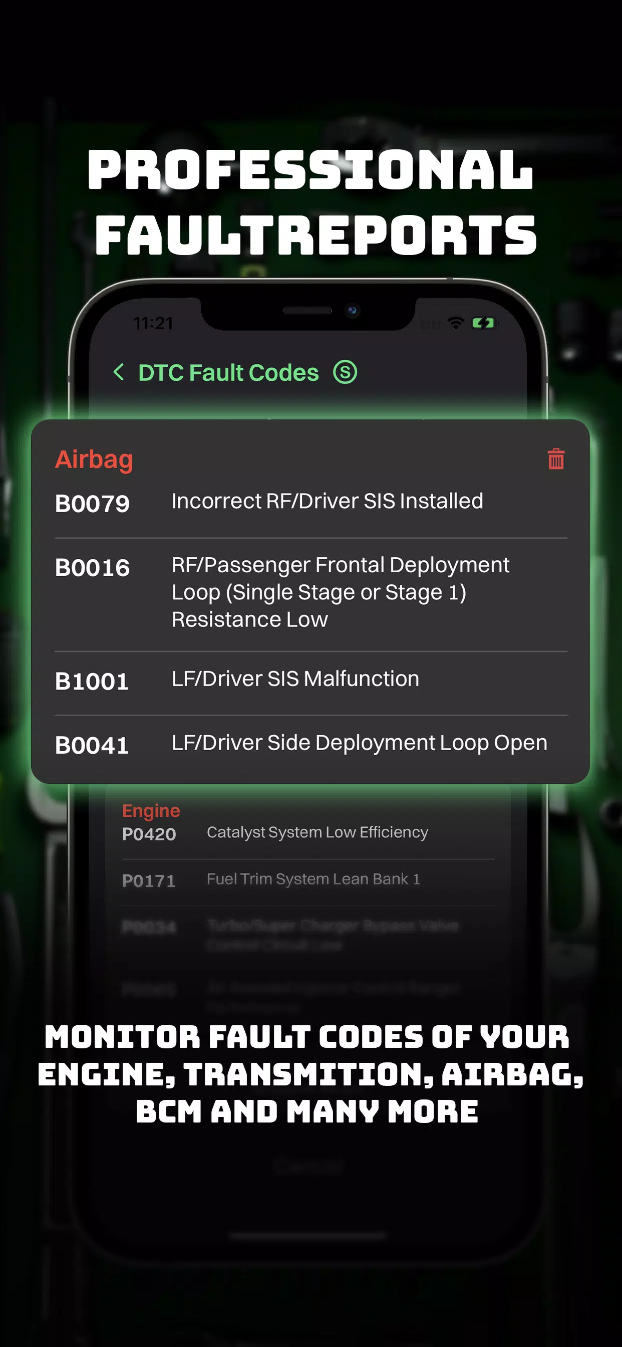 ULTRA OBD OBD2 CAR SCANNER ELM Ảnh chụp màn hình 1