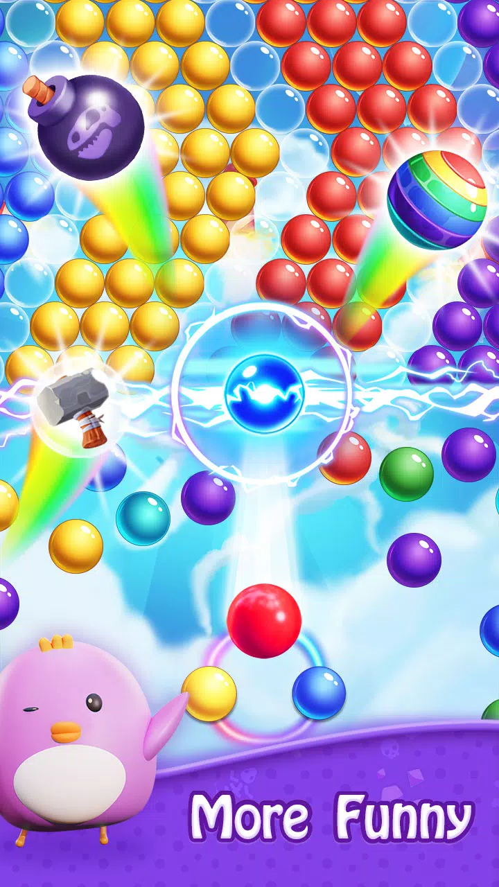 Bubble Shooter - Dino Match Ekran Görüntüsü 0