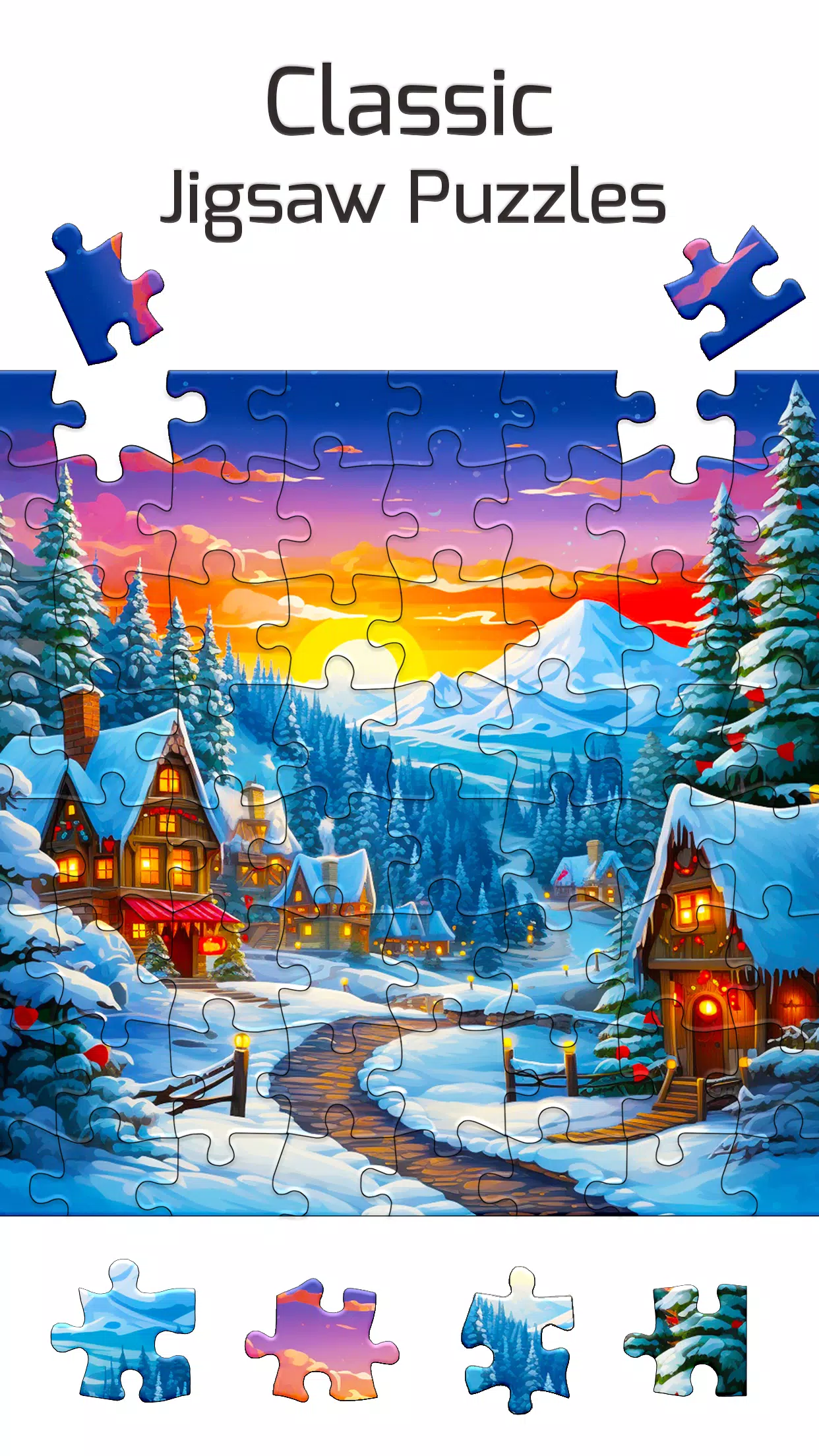 Christmas Jigsaw Puzzles Tangkapan skrin 1