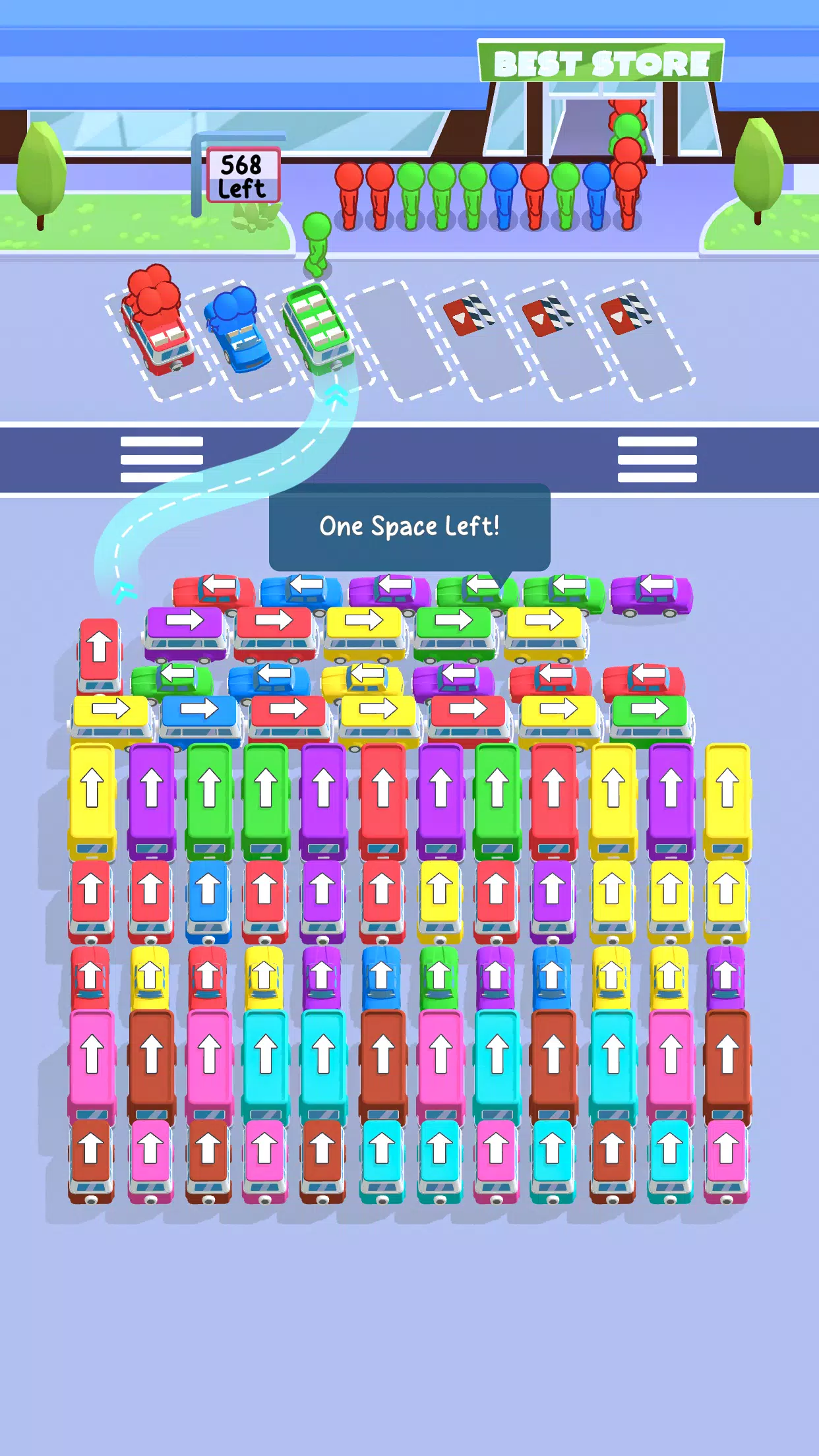 Bus Jam: Traffic Puzzle Ekran Görüntüsü 1