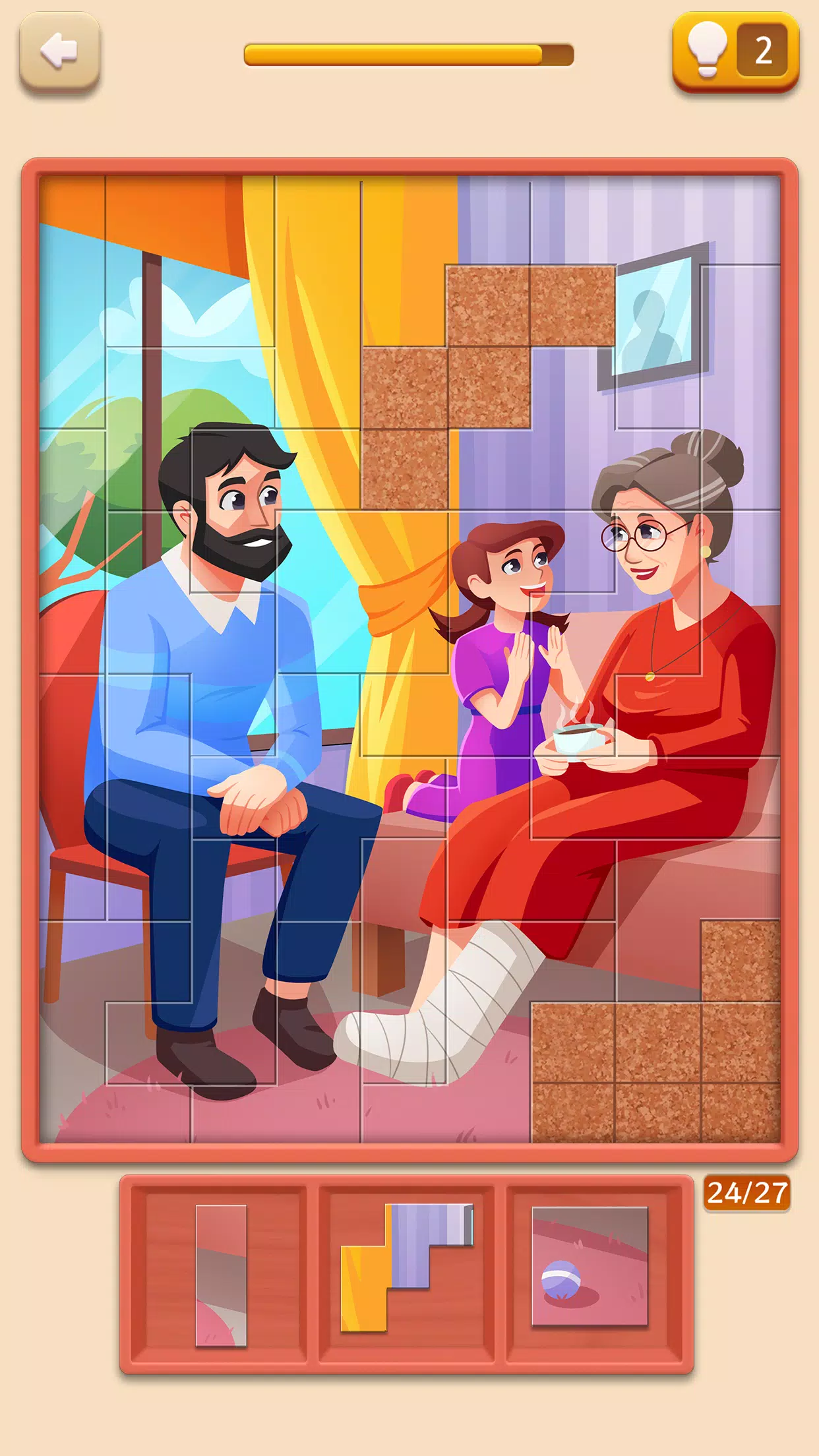 Fancy Puzzles: Jigsaw Art Game स्क्रीनशॉट 0