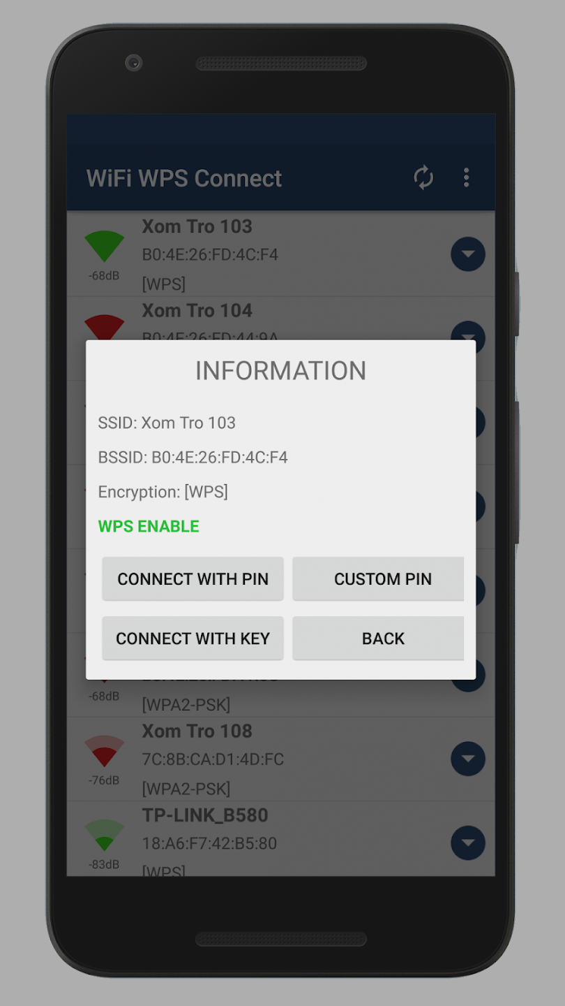 WiFi WPS Connect Screenshot 1