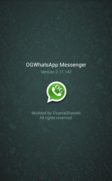 OGWhatsApp ภาพหน้าจอ 1