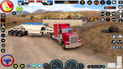 American Cargo Truck Games Sim 스크린샷 2